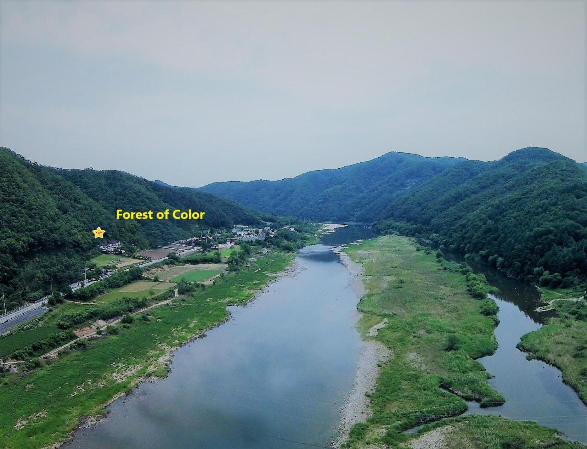 Forest Of Color Pension ฮองชอน ภายนอก รูปภาพ